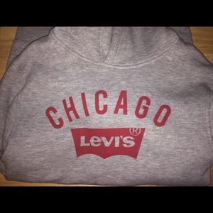 Chicago Levi’s Hoodie Gray
